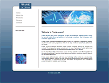 Tablet Screenshot of frameaccess.com